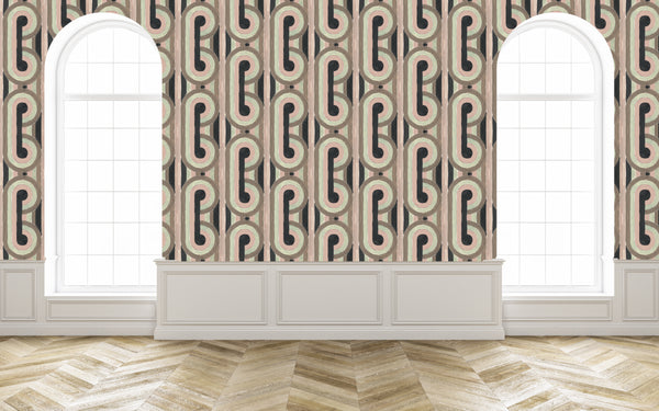 12024 Pink Clay Non-Woven Fibre Wallcovering