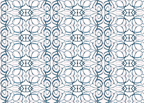 1515 Blush Navy Standard Wallcovering