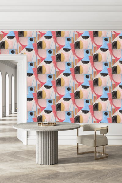 1623 Blazing Sunset B (Half-Scale) Non-Woven Fibre Wallcovering