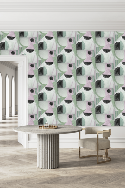 1623 Lilac Mizzle B (Half Scale) Sisal Grasscloth Wallcovering