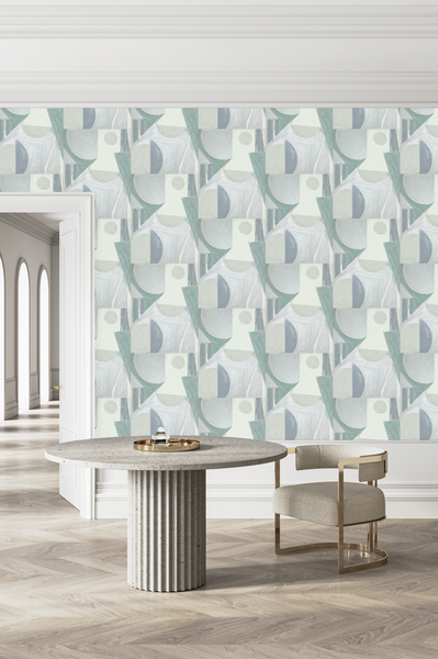 1623 Oyster Catcher B (Half Scale) Sisal Grasscloth Wallcovering