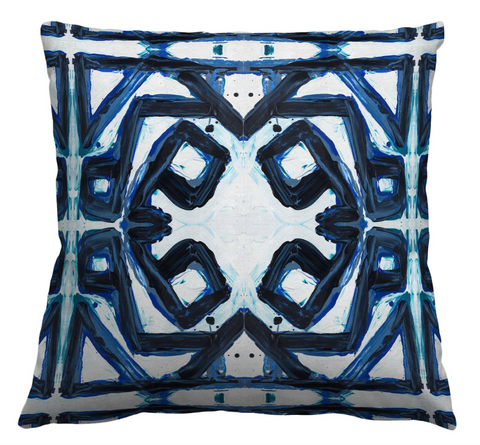 24-3 Dark Blue #1 Pillow Cover