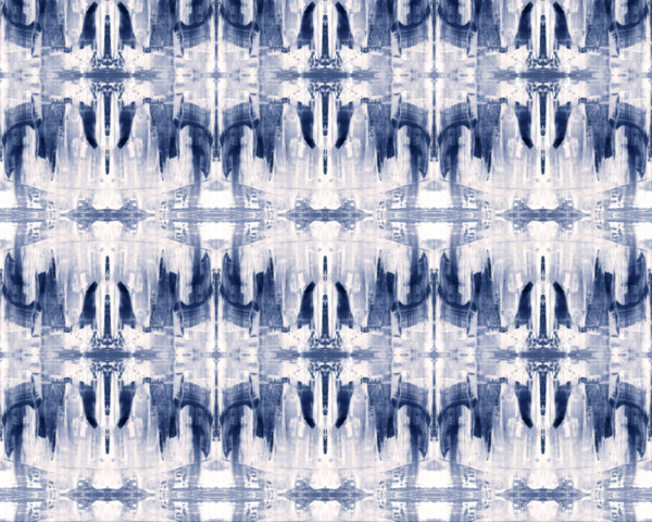 810 Navy White Standard Wallcovering
