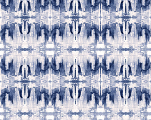 810 Navy White Standard Wallcovering