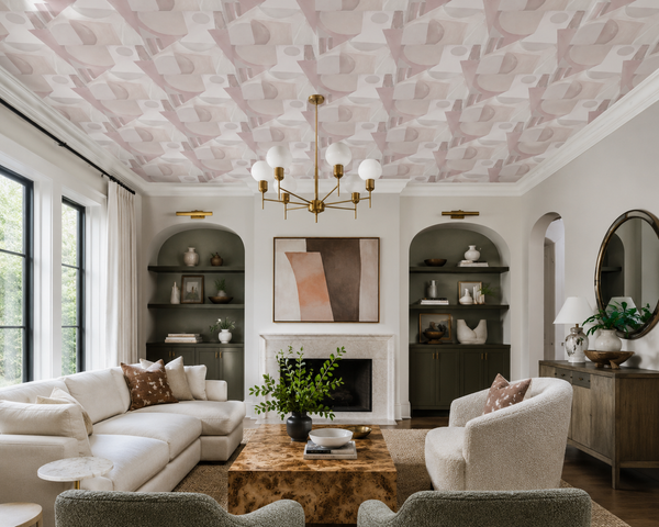 1623 Rosewater B (Half Scale) Sisal Grasscloth Wallcovering