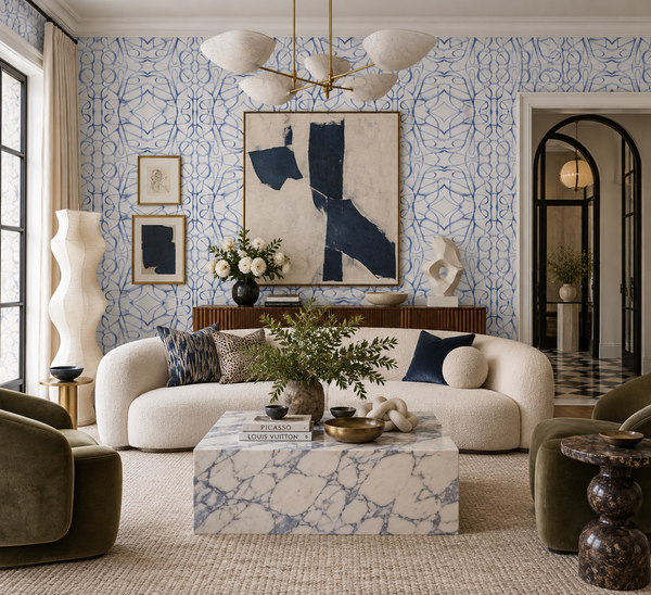 51514 Denim A Standard Wallcovering