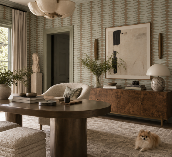21724 Chestnut B Grasscloth