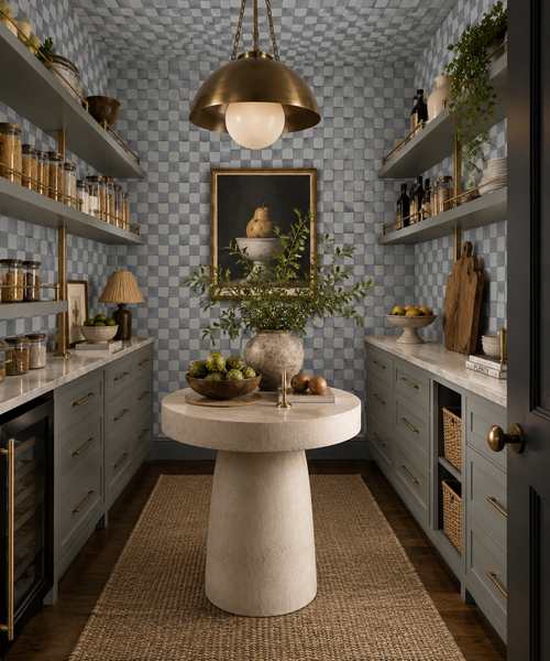 5123 Thundercloud Grasscloth Wallcovering