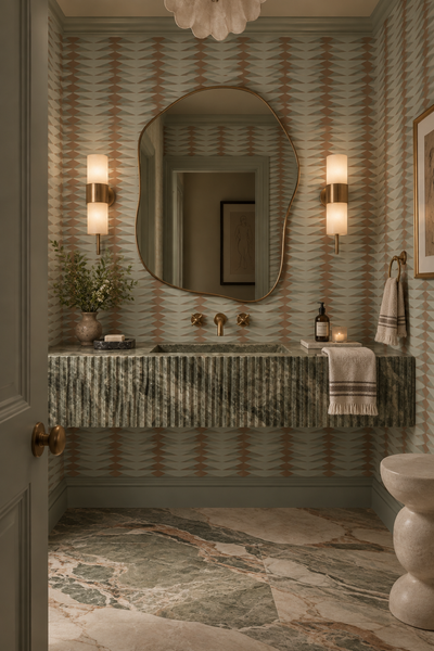 21724 Chestnut B Grasscloth