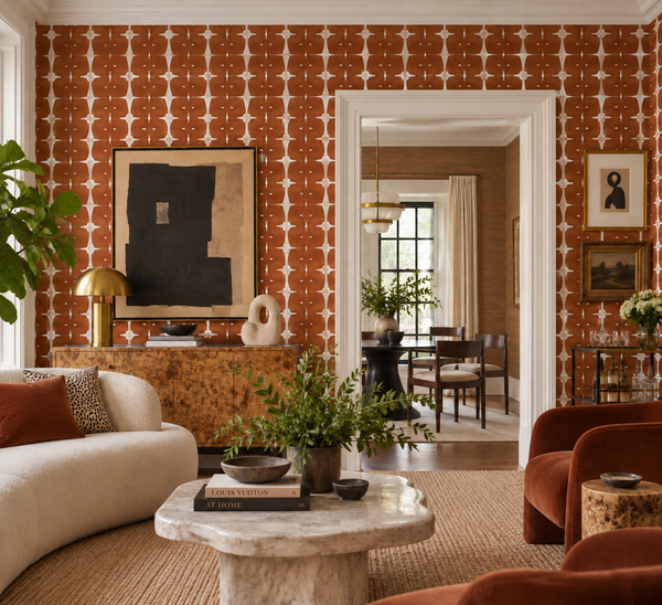71417 Rust Alta Wallcovering