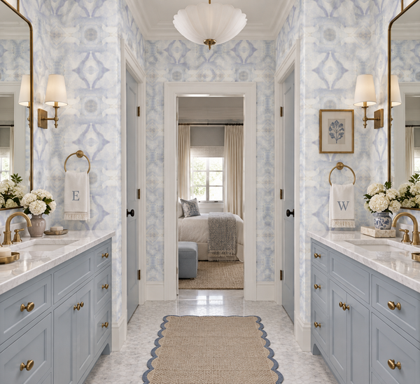 10516 Bit of Blue B Standard Wallcovering