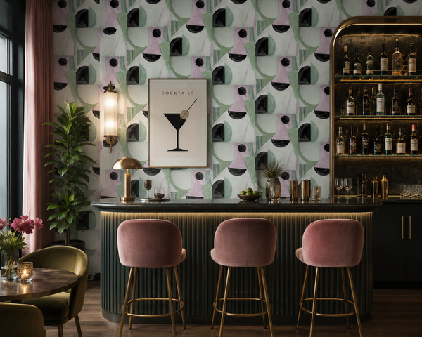 1623 Lilac Mizzle B (Half Scale) Non-Woven Fibre Wallcovering
