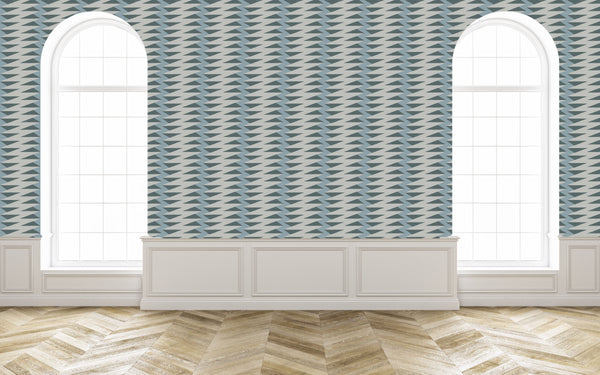 32524 Milton Blue B (Half Scalę) Non-Woven Fibre Wallcovering