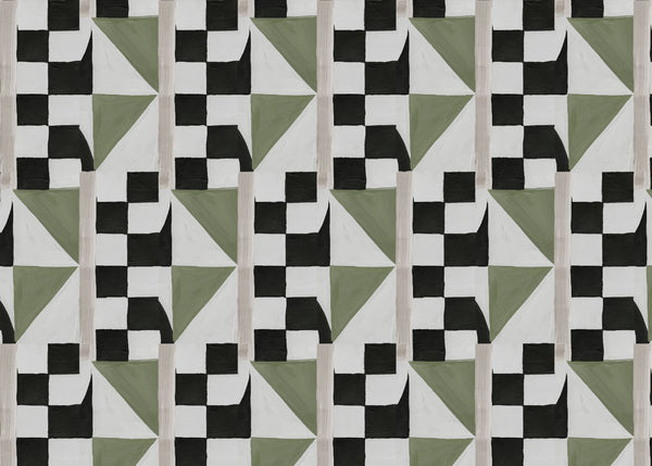 4125 Olive Shell B Fabric