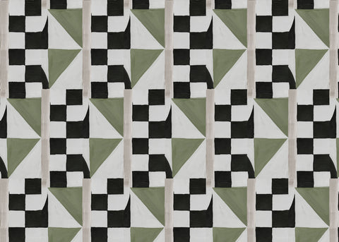 4125 Olive Shell B Fabric