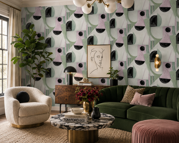 1623 Lilac Mizzle A (Full Scale) Non-Woven Fibre Wallcovering