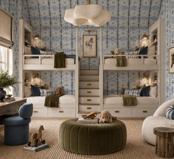 21413-3 Blue Grey Eco-Friendly Type II Wallcovering