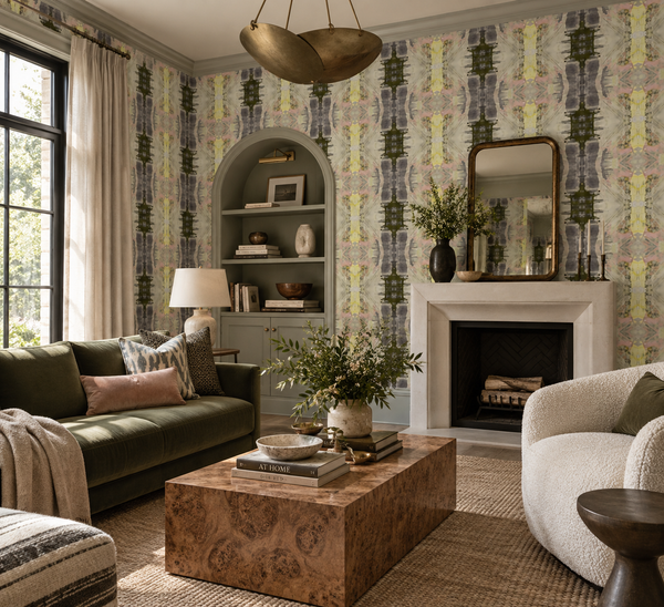 718-1 Peach A Standard Wallcovering