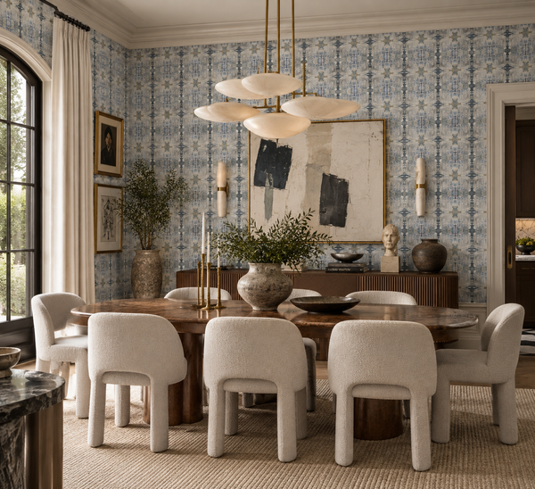 21413-3 Blue Grey Eco-Friendly Type II Wallcovering