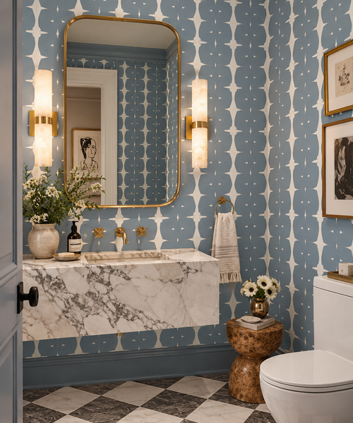 71417 Cornflower Alta Wallcovering