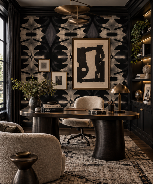 10418 Washed Black Alta Wallcovering