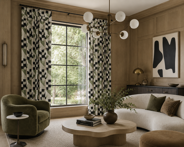 4125 Olive Shell B Fabric