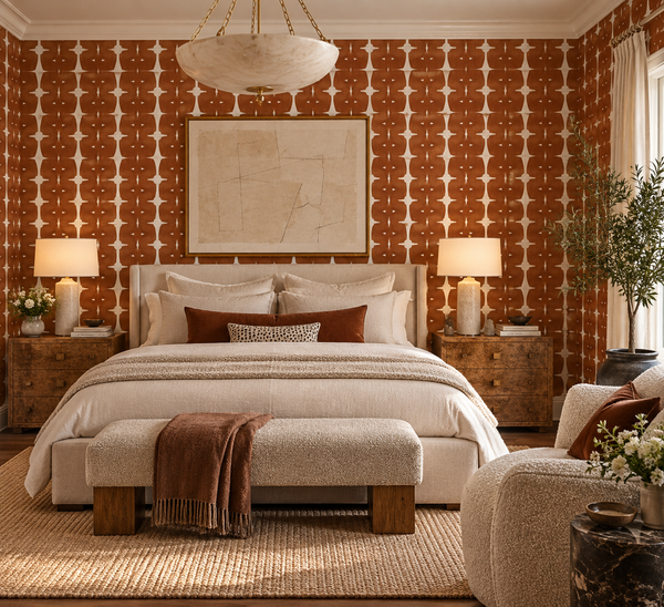 71417 Rust Alta Wallcovering