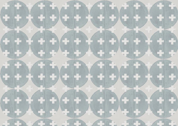 81425 Coastal Fog + White Non-Woven Fibre Wallcovering