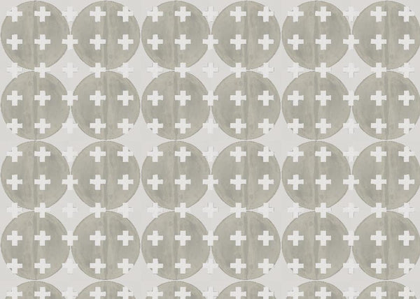 81425 Hemp + White Non-Woven Fibre Wallcovering