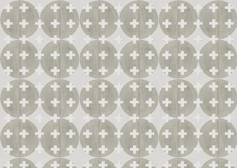 81425 Hemp + White Non-Woven Fibre Wallcovering