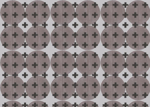 81425 Pecan + Black Non-Woven Fibre Wallcovering