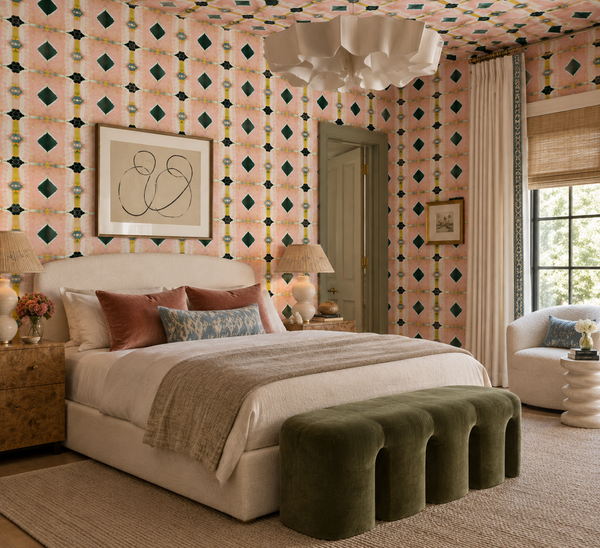 125-3 Peach Standard Wallcovering