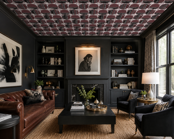 42623 Red Clay Non-Woven Fibre Wallcovering