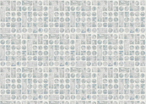 9923 Patina Blue Eco-Friendly Type II Wallcovering
