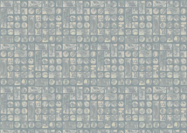 9923 Provence Blue Eco-Friendly Type II Wallcovering