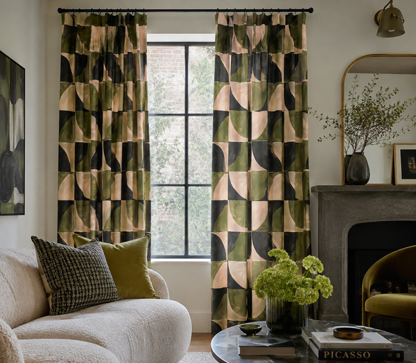 2124 Olive Almond Fabric