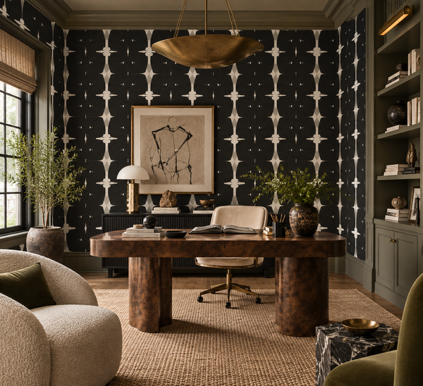 71417 Black Alta Wallcovering