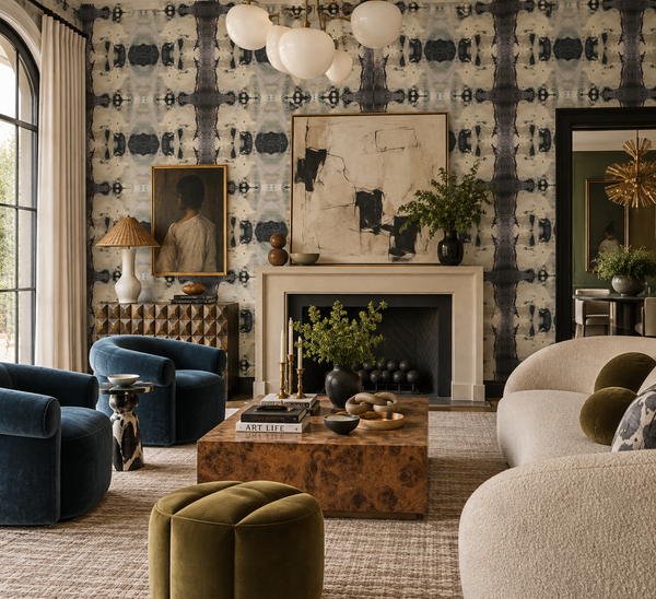 53115 Indigo A Eco-Friendly Type II Wallcovering