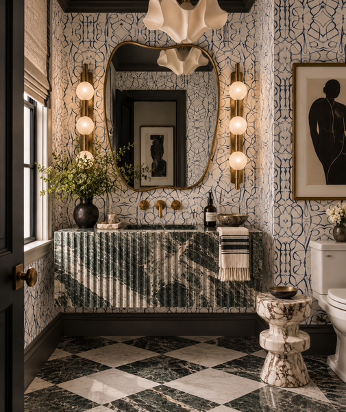 51514 Indigo A Alta Wallcovering