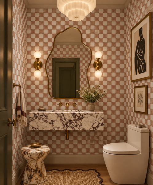 5123 Terracotta Non-Woven Fibre Wallcovering