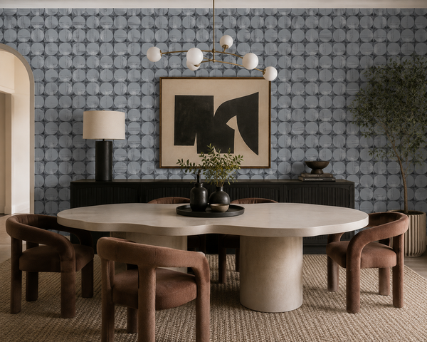 42623 Blue Heather Eco-Friendly Type II Wallcovering