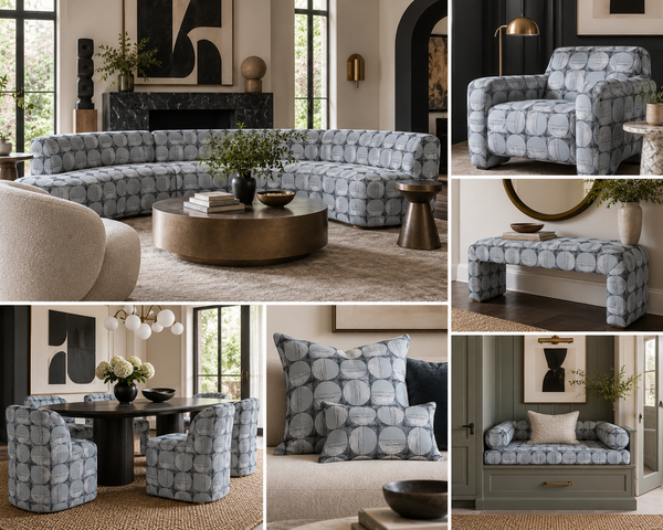 42623 Blue Heather Fabric