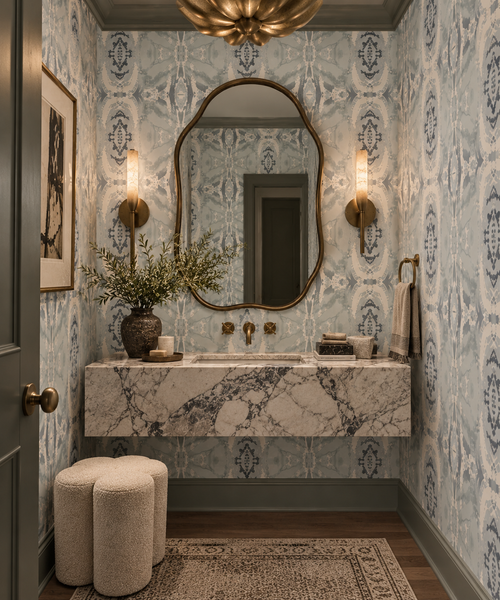 125-5 Grey Ivory A Eco-Friendly Type II Wallcovering
