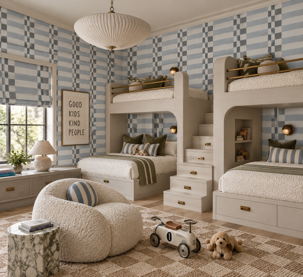 12424 Blue Mist Non-Woven Fibre Wallcovering