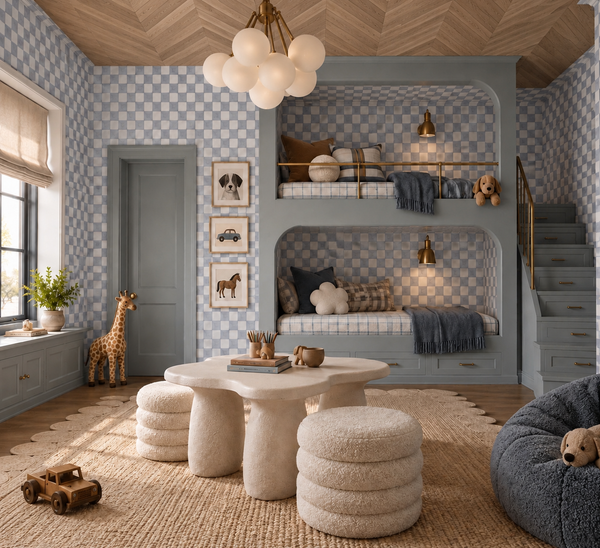 5123 Thundercloud Grasscloth Wallcovering