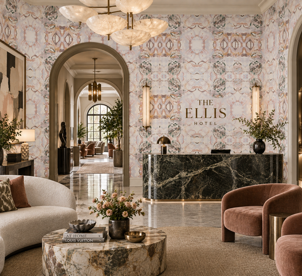 411 Peach Taupe Eco-Friendly Type II Wallcovering