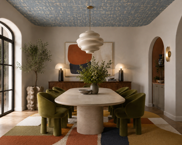9923 Provence Blue Eco-Friendly Type II Wallcovering