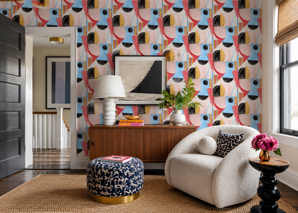 1623 Blazing Sunset B (Half-Scale) Non-Woven Fibre Wallcovering