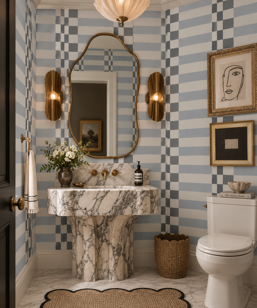 12424 Blue Mist Eco-Friendly Type II Wallcovering