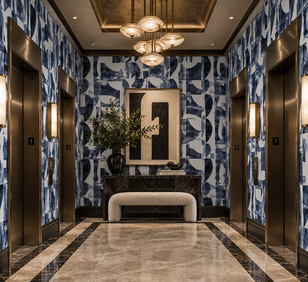41018 Blueberry Hill Eco-Friendly Type II Wallcovering